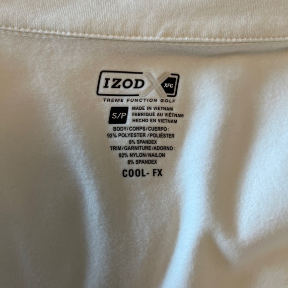 IZOD XTreme Function Golf Jacket Front Zip Front Snaps Casual Resortwear - Picture 10 of 17